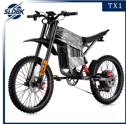 SLDBK TX1 电动摩托车，6000W 无刷无齿轮电机，电动越野车，时速 80 公里/小时，成人越野电动自行车